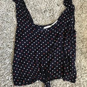 Urban outfitters tie front tank top